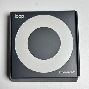 Loop Unisex Silicone Experience 2 High Fidelity Earplugs Silver New Open Box